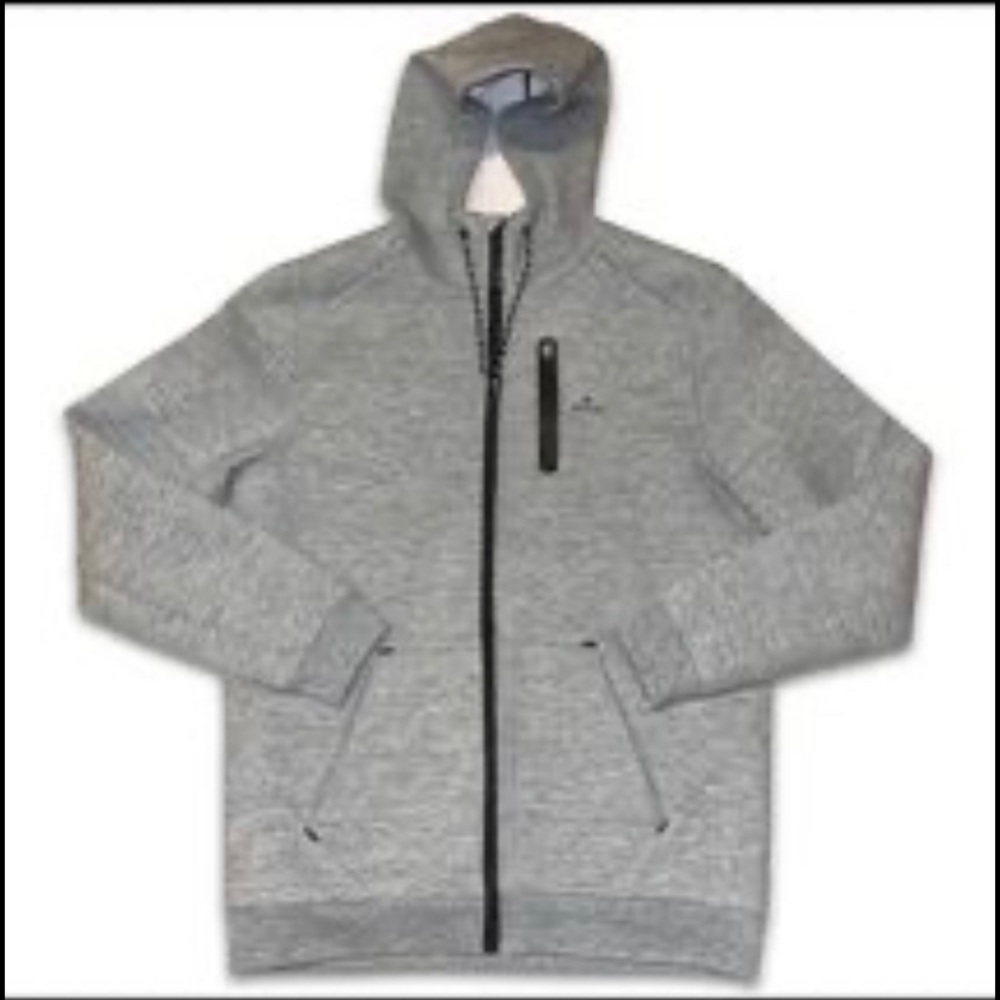 Rip Curl Anti Series Full Zip Hoodie Water/Wind Repellent Size LG